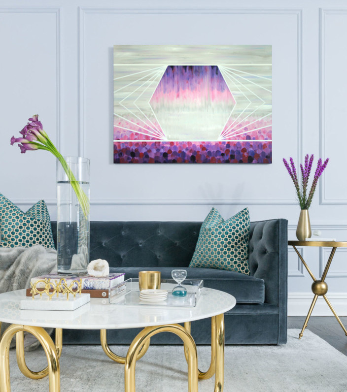 Картина маслом «Зазеркалье 3» 60х80см