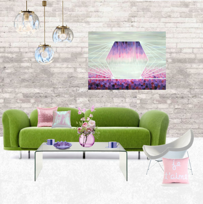 Картина маслом «Зазеркалье 3» 60х80см