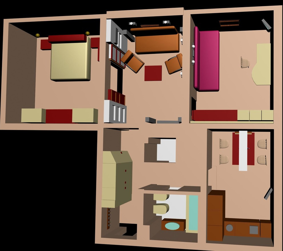 Обложка проекта: Квартира в "доме Высоцкого"