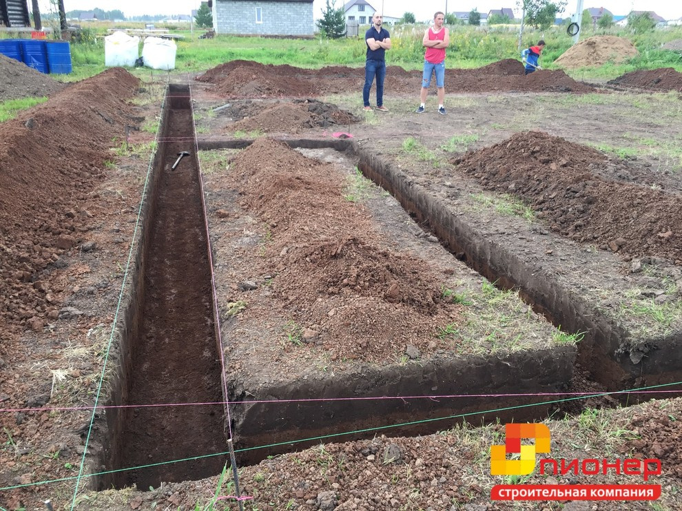 На этапе строительства