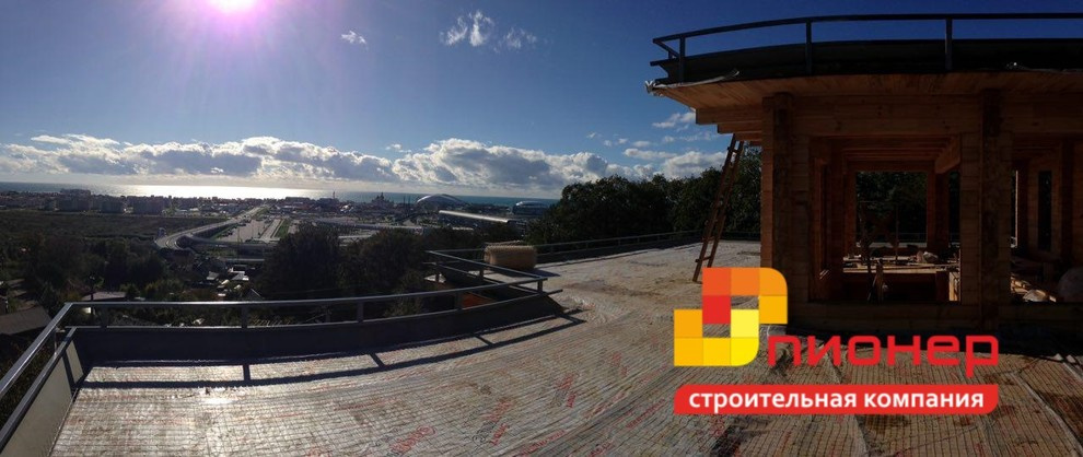 На этапе строительства