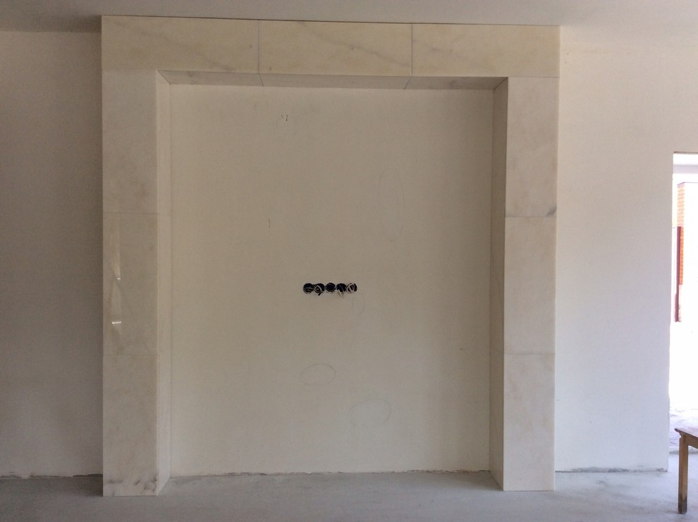 Обложка проекта: Облицовка колонн и камина