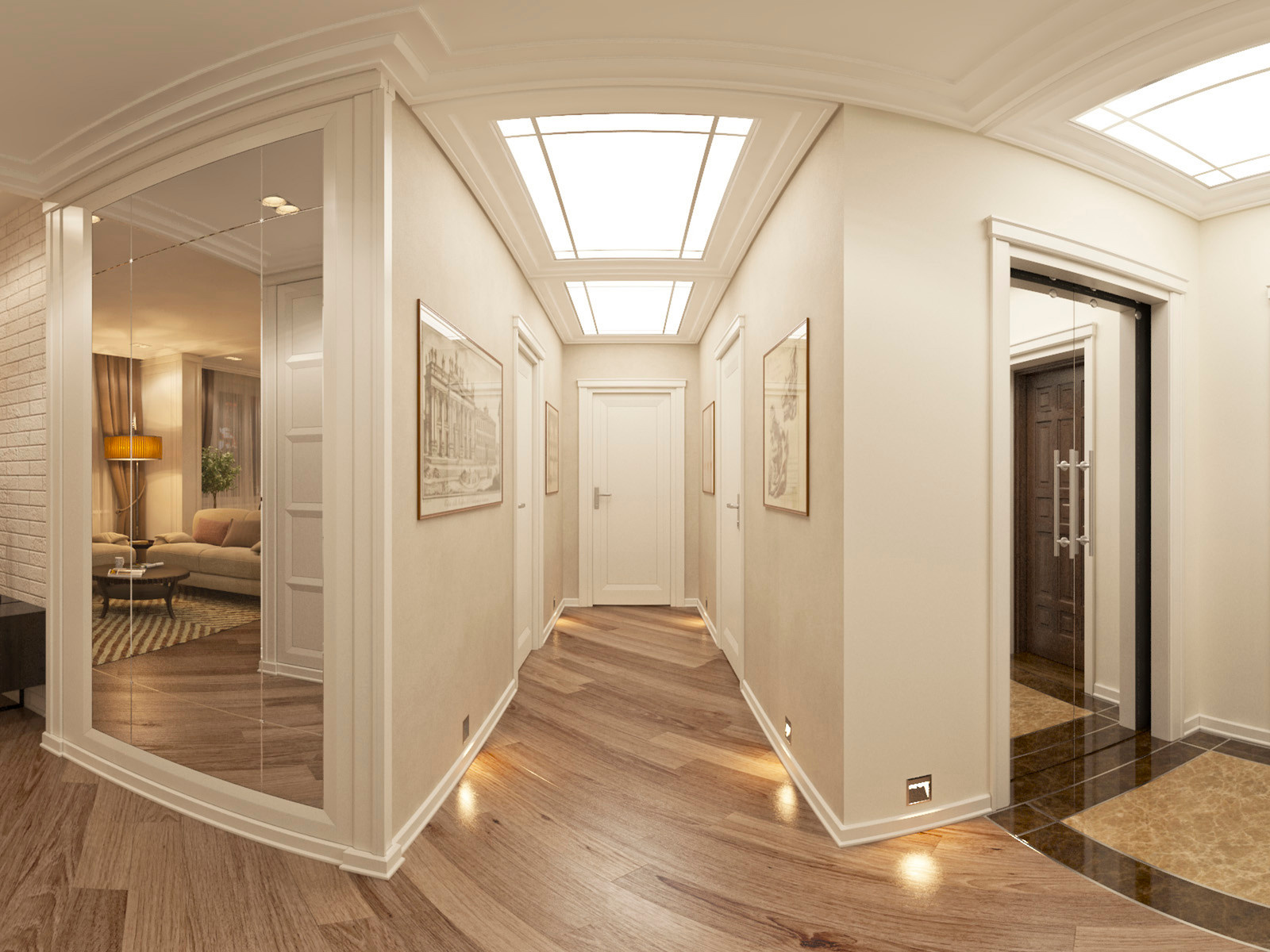 Проект квартиры 100м