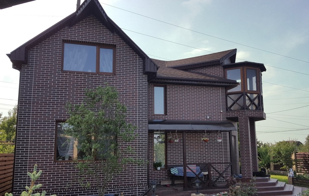 Фасадные термопанели с плиткой под кирпич