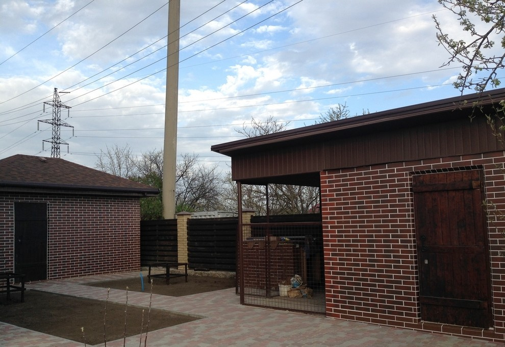 Обложка проекта: Фасадные термопанели с плиткой под кирпич