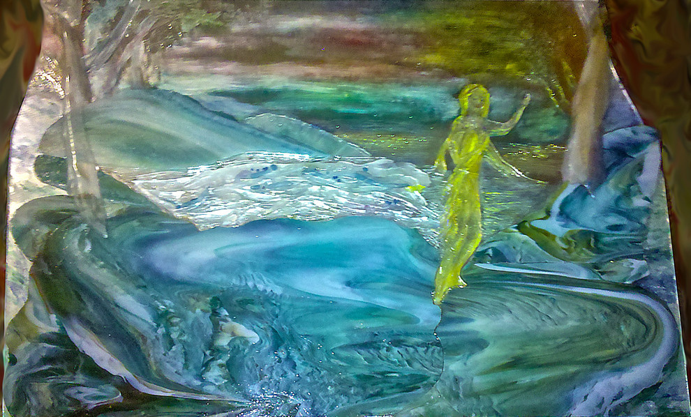 Зеркала витражные,фьюзинговые,эгламизе.