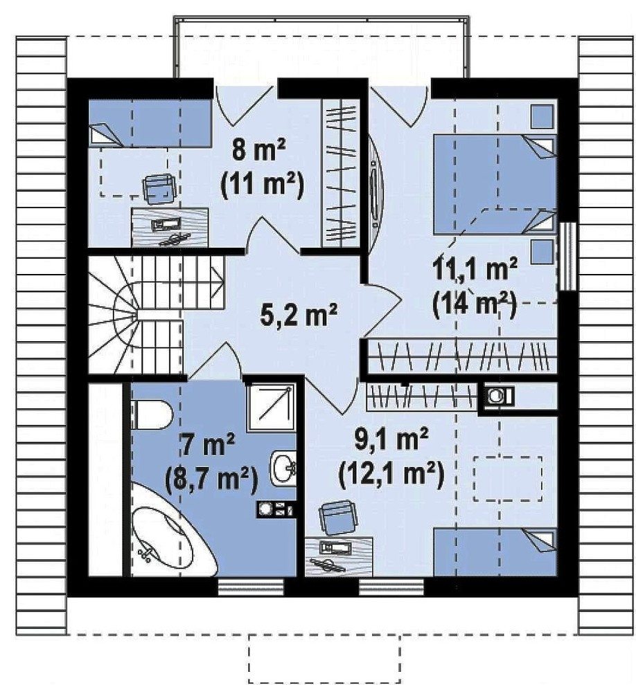 Проект дома Z-1