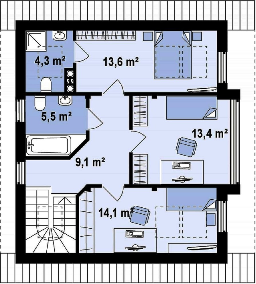 ПРОЕКТ ДОМА M-47