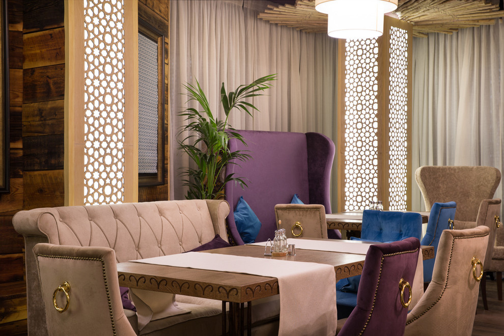 Обложка проекта: Съемка дизайна освещения в ресторане Огни Баку