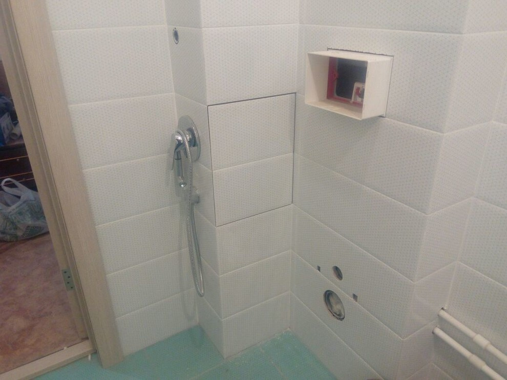 Ремонт ванной комнаты с мозаикой