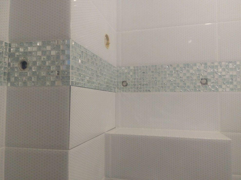 Обложка проекта: Ремонт ванной комнаты с мозаикой