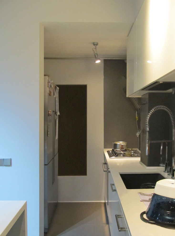 Интерьер квартиры в минималистском стиле.