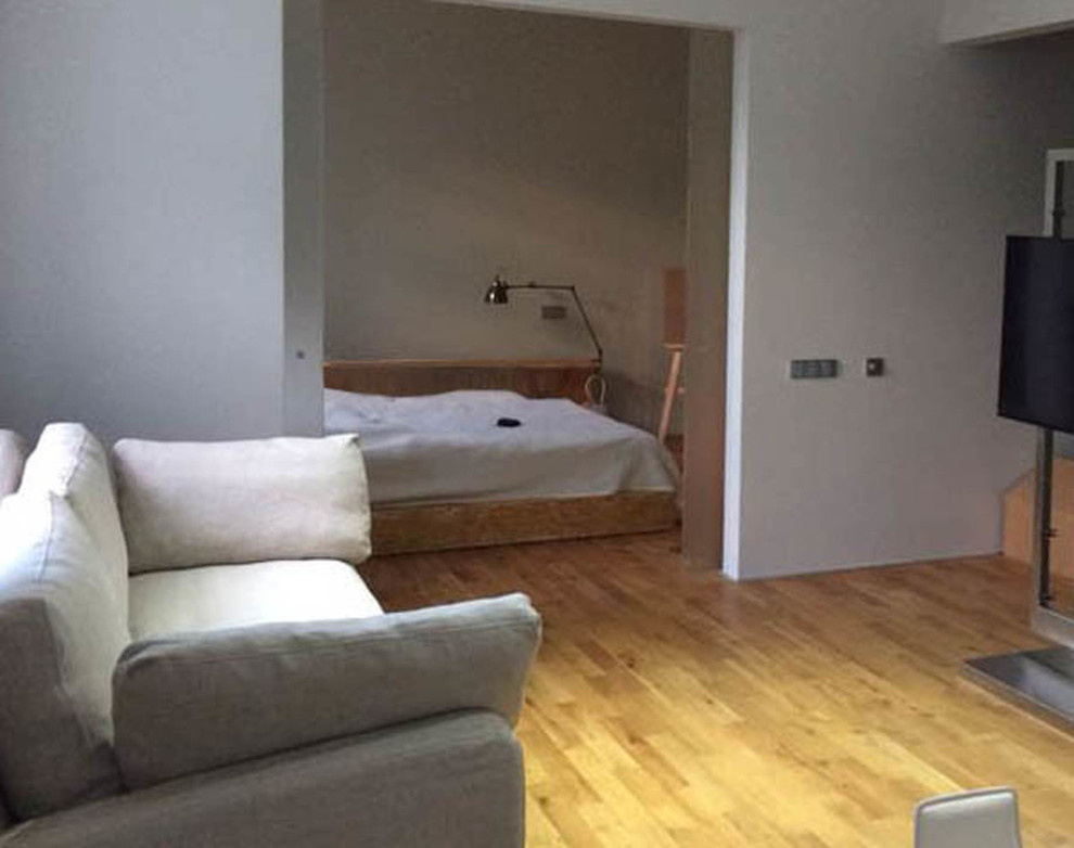 Интерьер квартиры в минималистском стиле.