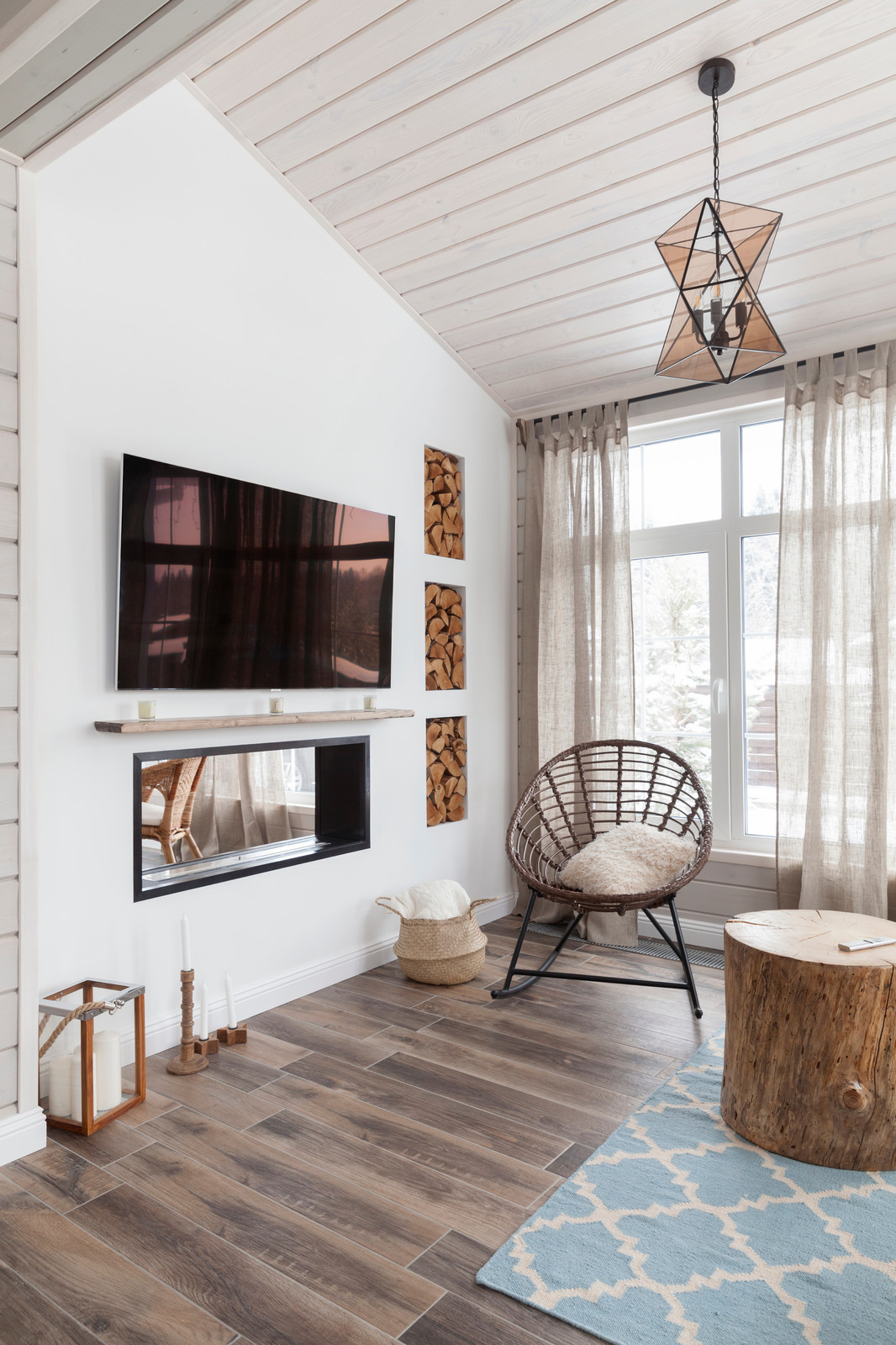 В гостях. Дом под Истрой.