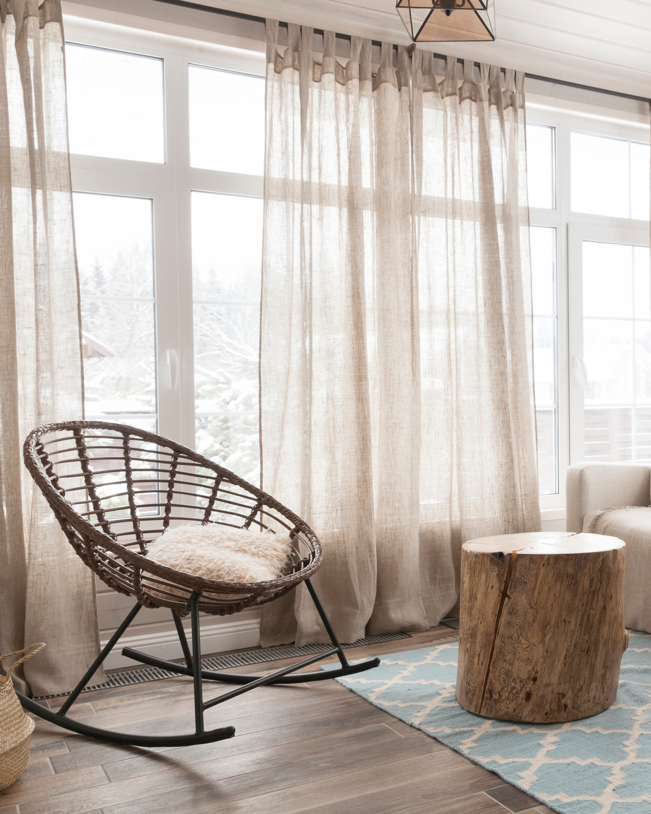 В гостях. Дом под Истрой.