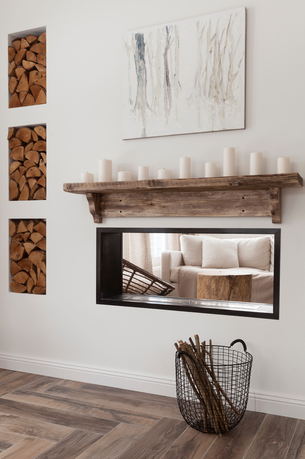 В гостях. Дом под Истрой.