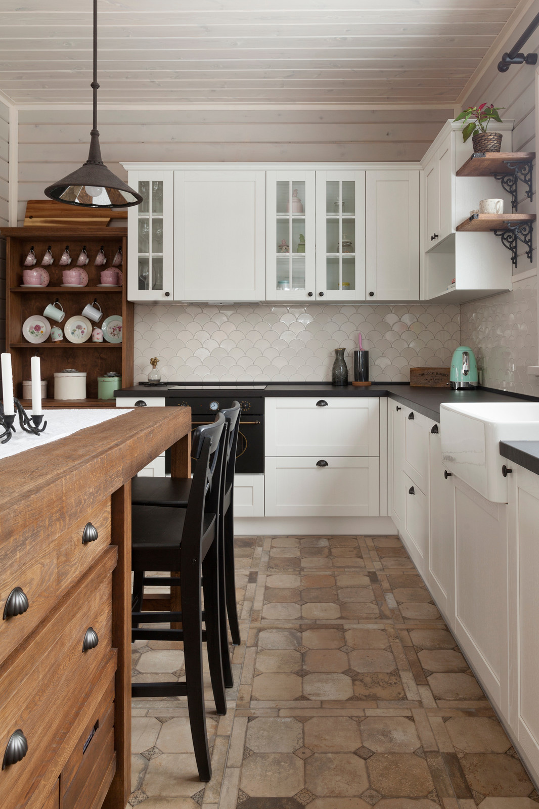 В гостях. Дом под Истрой.