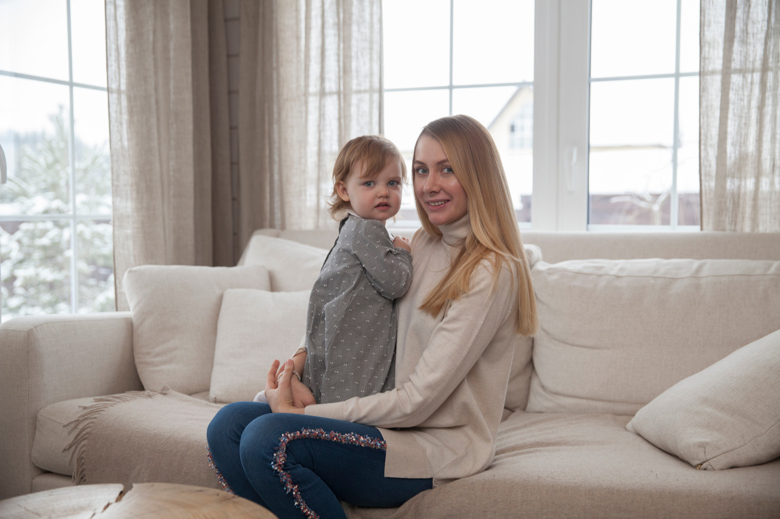 В гостях. Дом под Истрой.