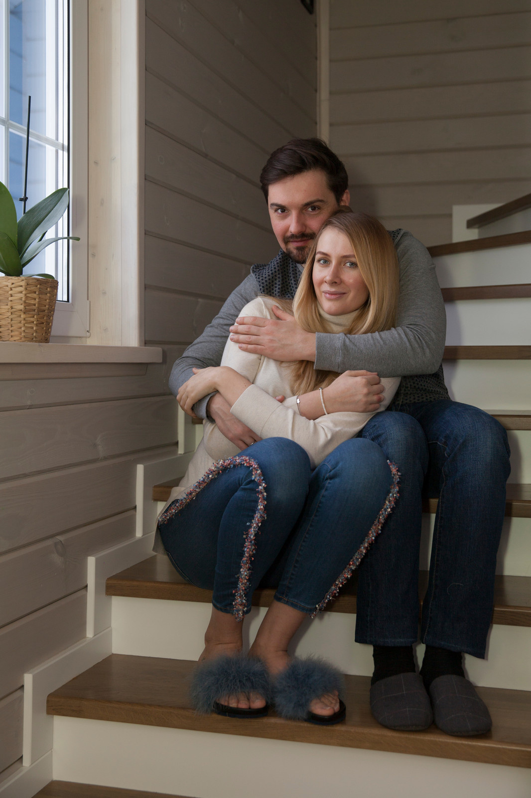 В гостях. Дом под Истрой.