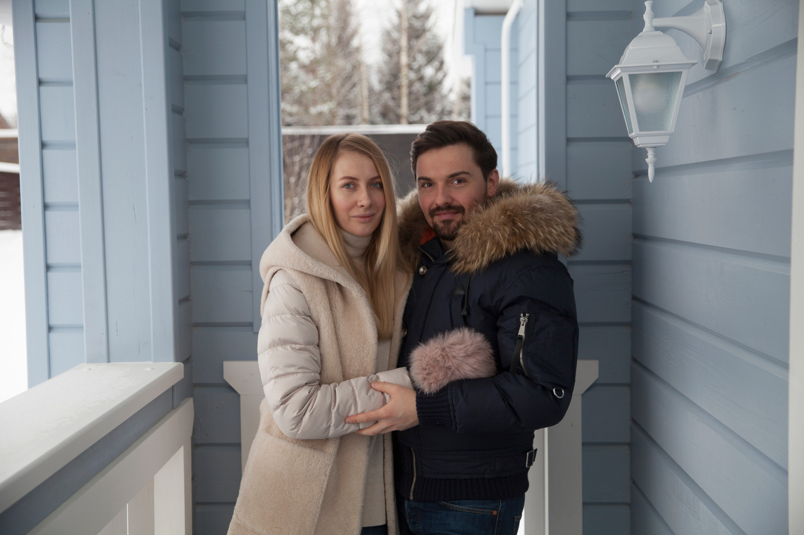 В гостях. Дом под Истрой.