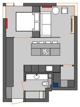 Квартира для мужчины