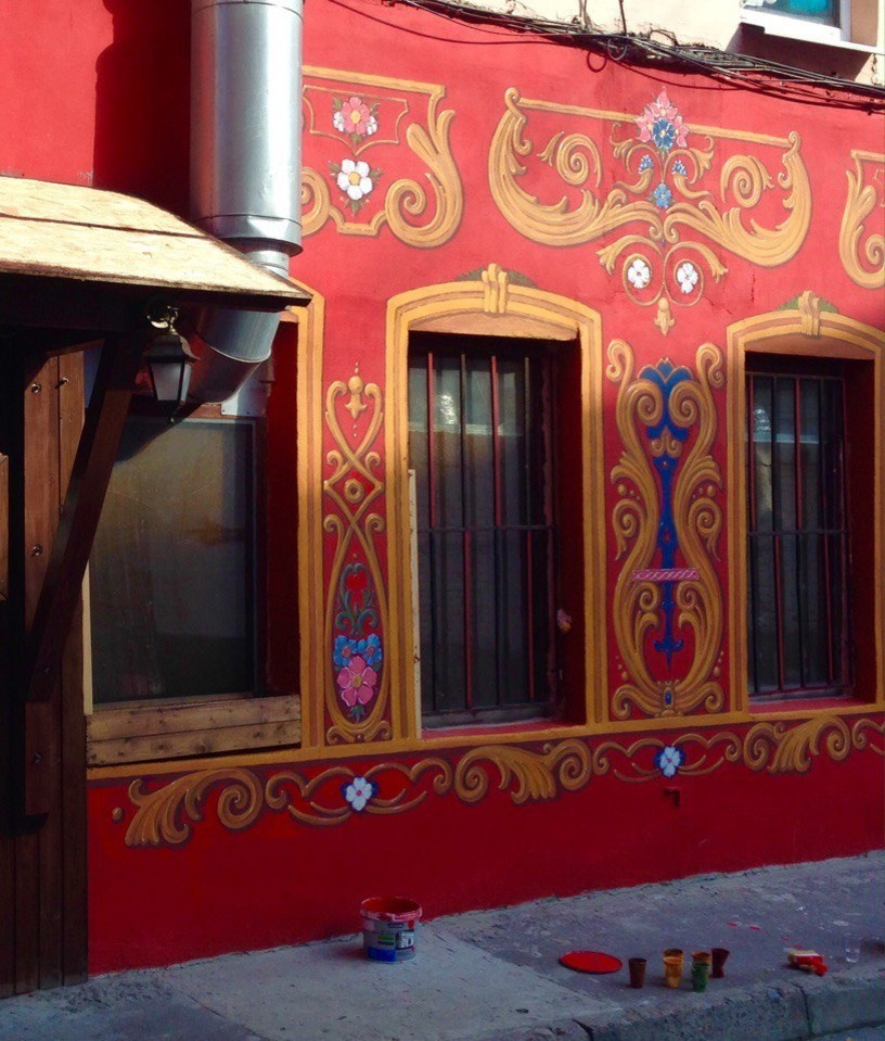 Фасад танго клуба "Мансарда"