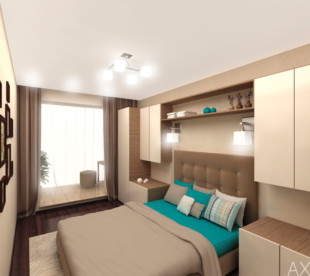 Интерьер с бирюзовым цветом