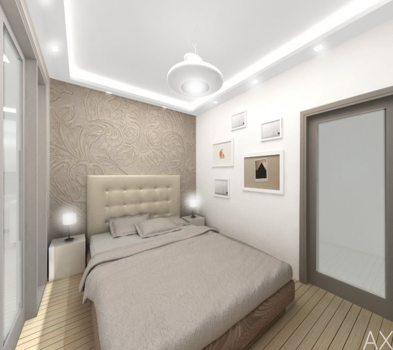 Интерьер с элементами лофта