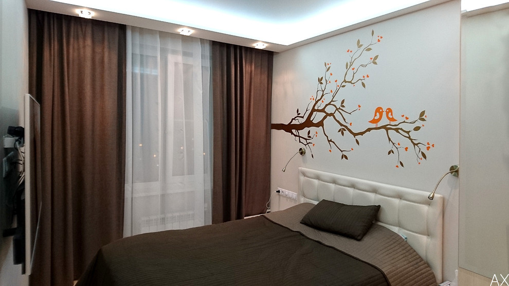 Обложка проекта: Интерьер с деревом