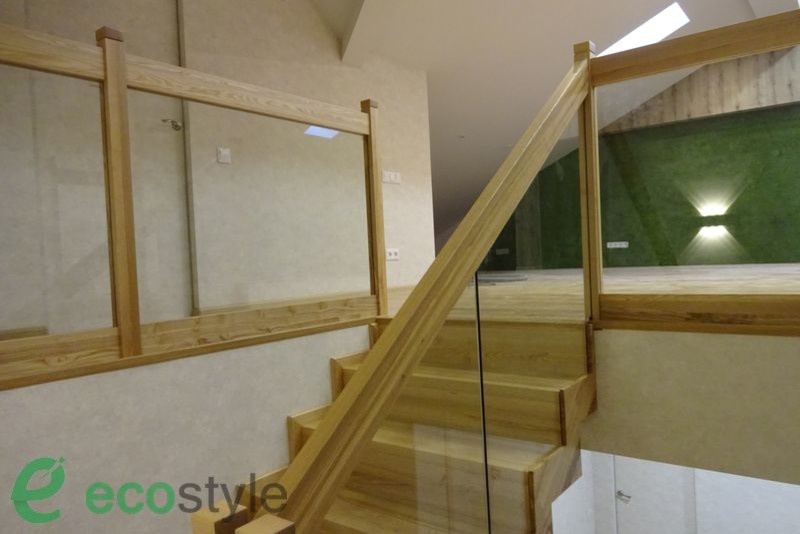 Обложка проекта: Лестница в стиле "Лофт" на металлическом каркасе