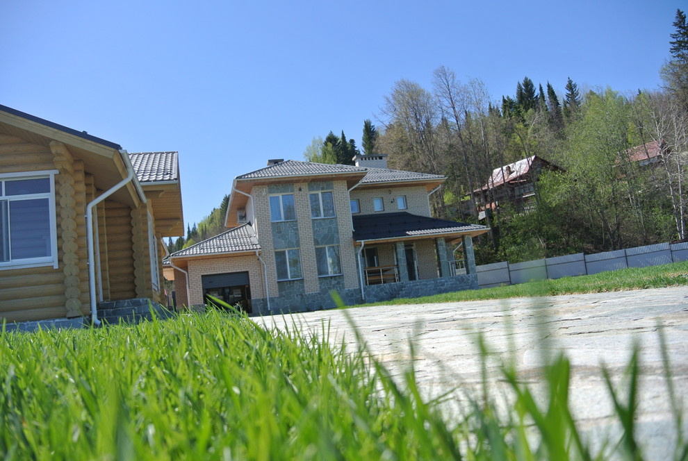 Благоустройство участка с берегоукреплением