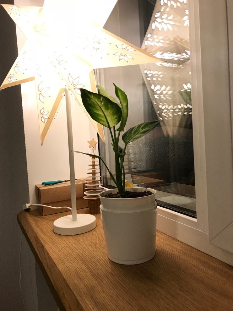 Подоконник коллекция "Classic" шпон дуб, профиль Эмполи