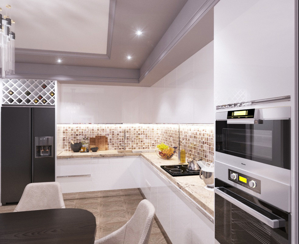 Квартира в неоклассике