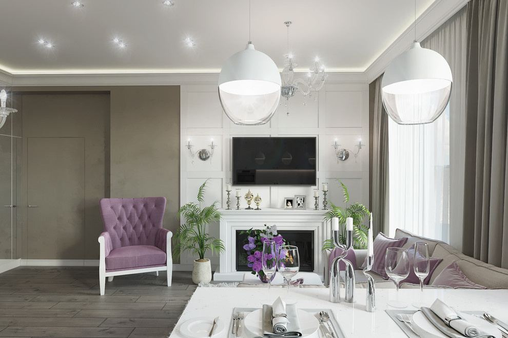 квартира в неоклассике