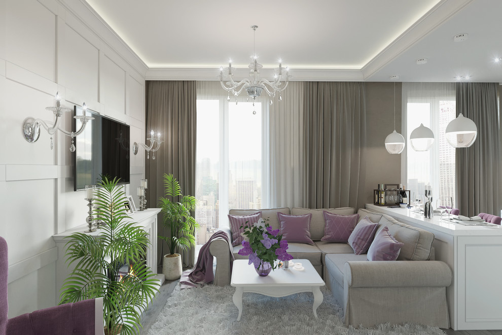 квартира в неоклассике