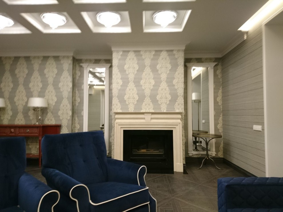 Мраморный портал в английском стиле