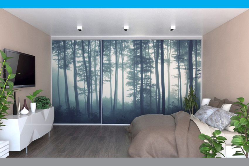 DoorFabric - текстильные двери-купе для шкафов и гардеробных