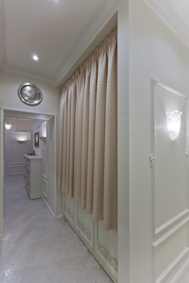 Ар-деко и лавандовое настроение на 130 кв.м.