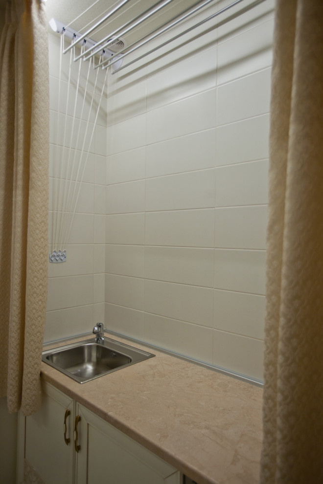 Ар-деко и лавандовое настроение на 130 кв.м.