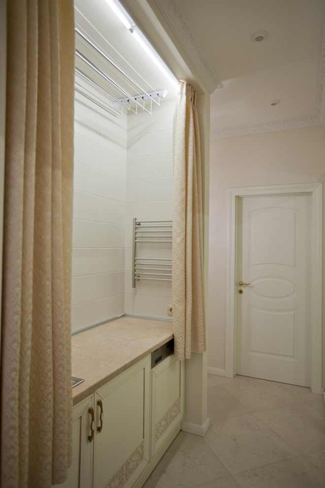 Ар-деко и лавандовое настроение на 130 кв.м.