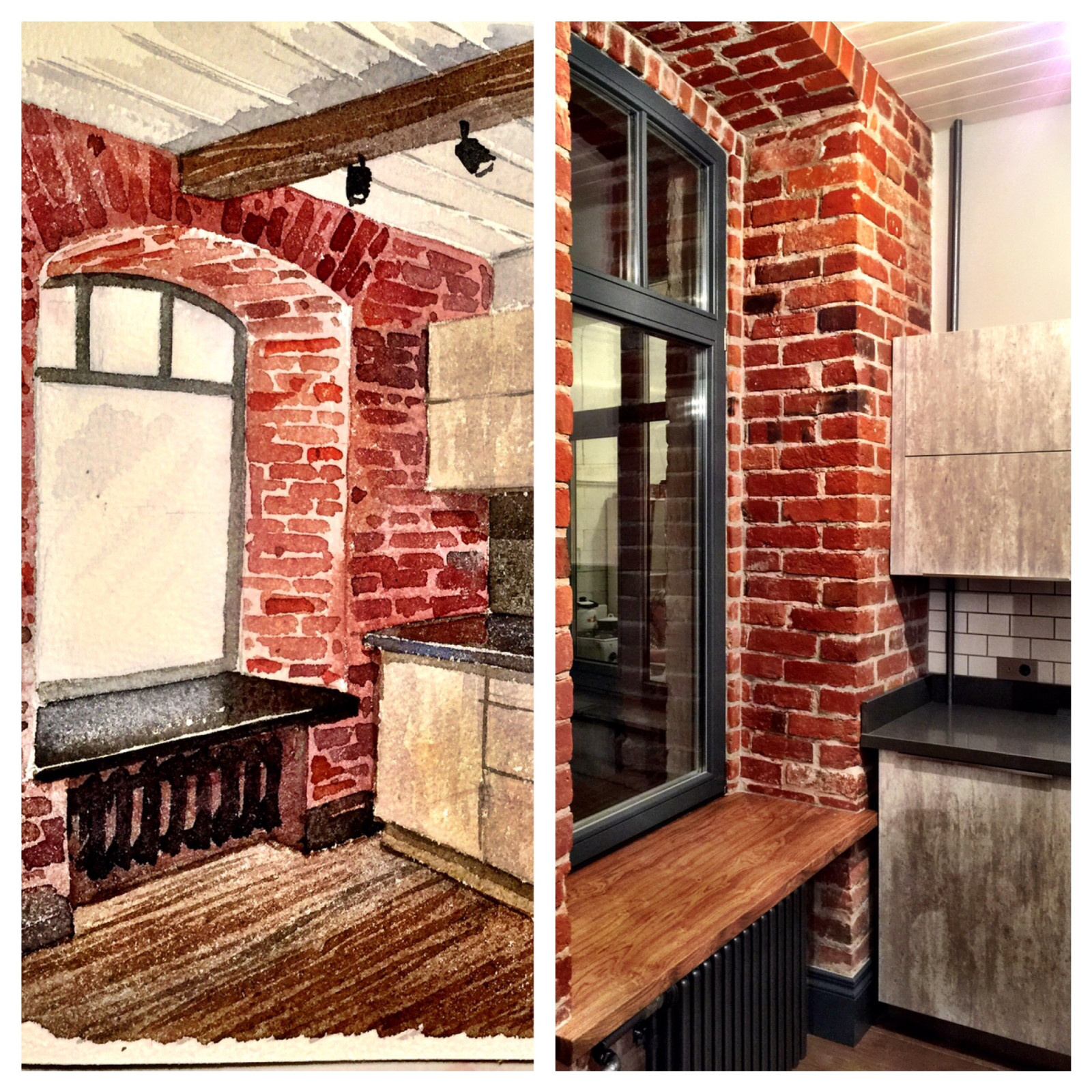 Лофт в старинном доме