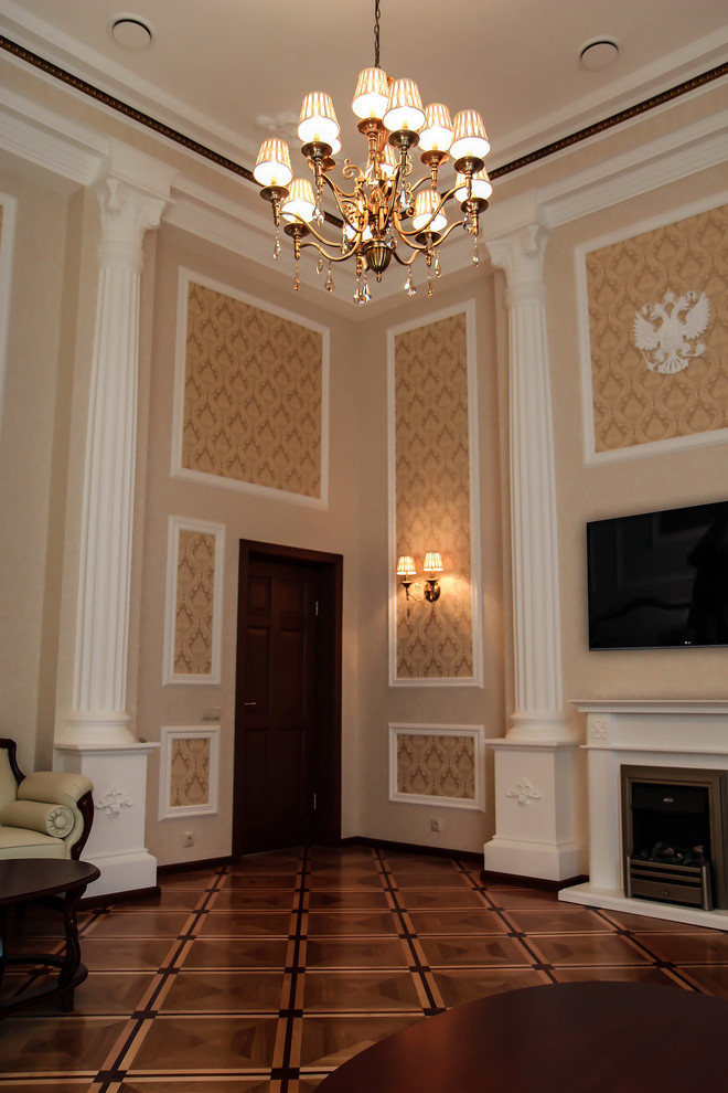 Обложка проекта: Дизайн актового зала МВД Нижегородскй области