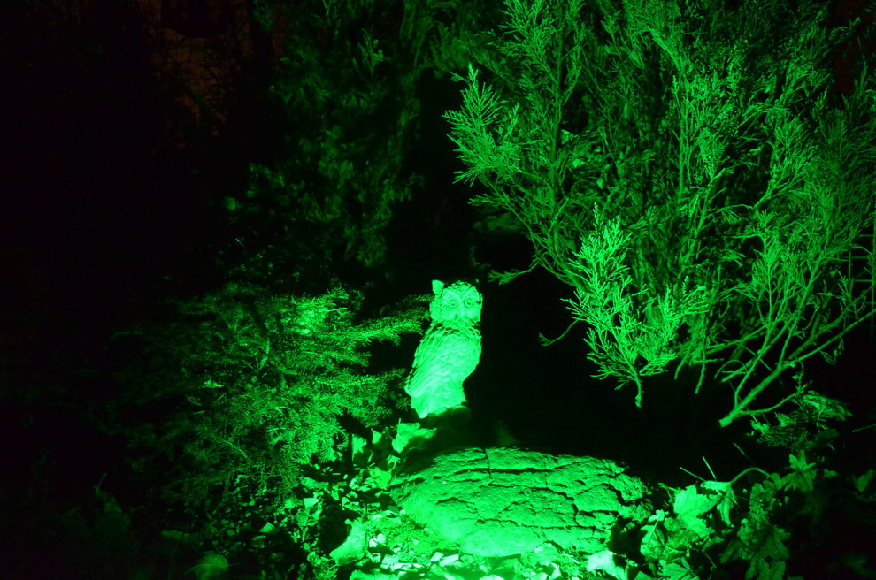 Декоративное  освещение сада