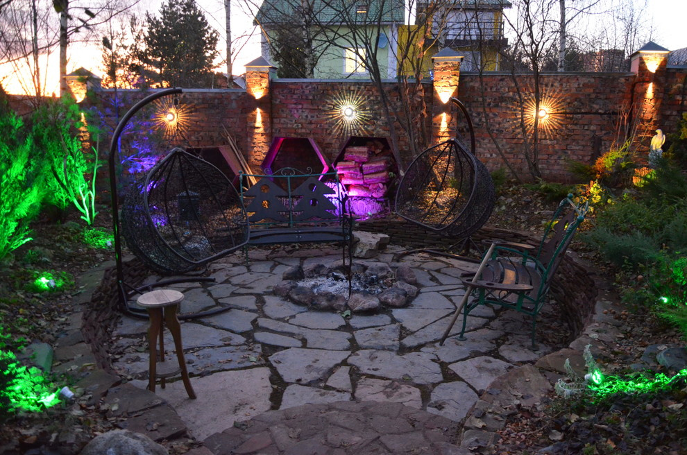 Декоративное  освещение сада