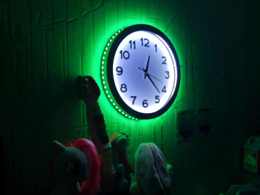 Обложка проекта: Подсветка детской комнаты