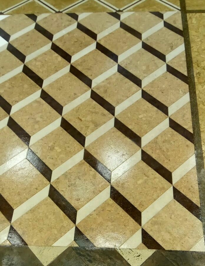 Процесс создания пробкового модуля.