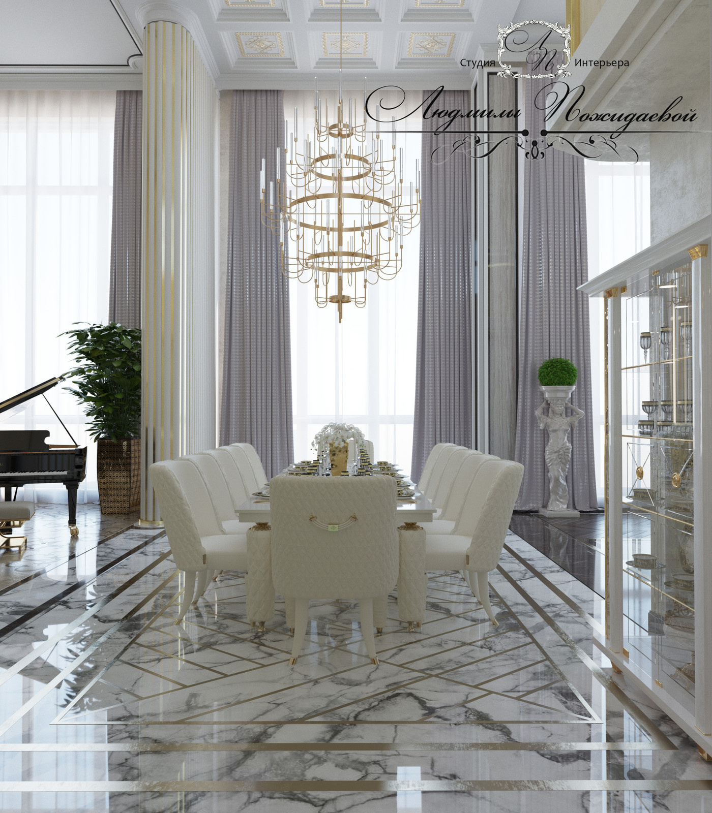 Обложка проекта: REDSIDE penthouse 303 m2 Moscow