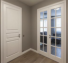 Необычное цветовое решение мебели для кухни