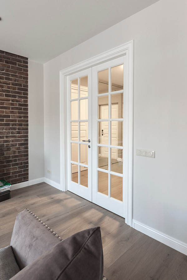 Необычное цветовое решение мебели для кухни