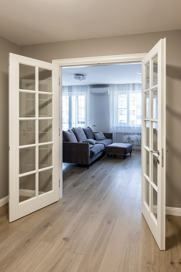 Необычное цветовое решение мебели для кухни